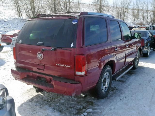 1GYEC63N96R157497 - 2006 CADILLAC ESCALADE L MAROON photo 4