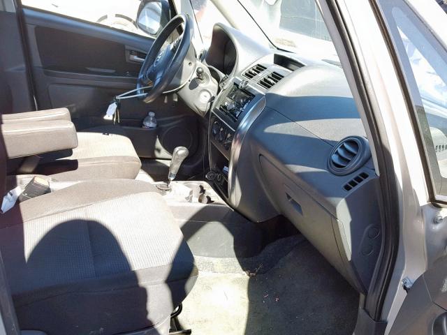 JS2YC412796200424 - 2009 SUZUKI SX4 SILVER photo 5