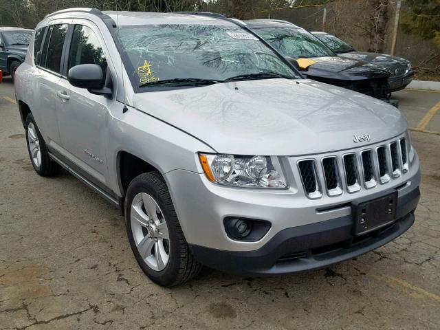 1C4NJCBA6CD579597 - 2012 JEEP COMPASS SP ვერცხლისფერი ფოტო 1