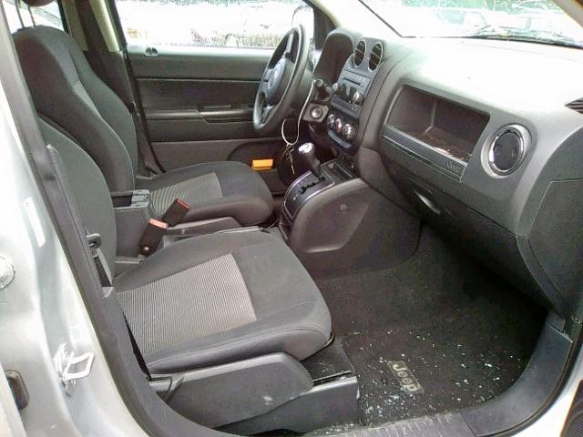 1C4NJCBA6CD579597 - 2012 JEEP COMPASS SP ვერცხლისფერი ფოტო 5