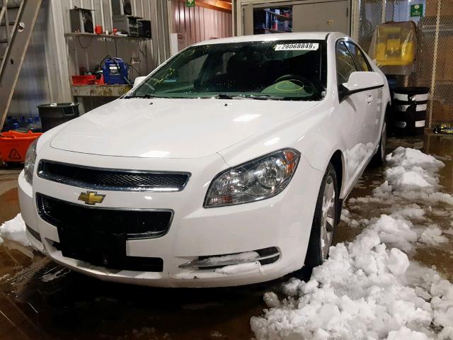 1G1ZC5E15BF334370 - 2011 CHEVROLET MALIBU 1LT თეთრი ფოტო 2