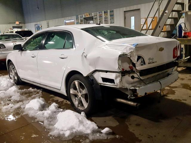 1G1ZC5E15BF334370 - 2011 CHEVROLET MALIBU 1LT თეთრი ფოტო 3