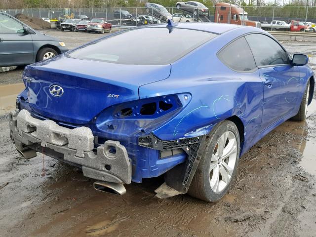 KMHHT6KD4CU078884 - 2012 HYUNDAI GENESIS CO BLUE photo 4