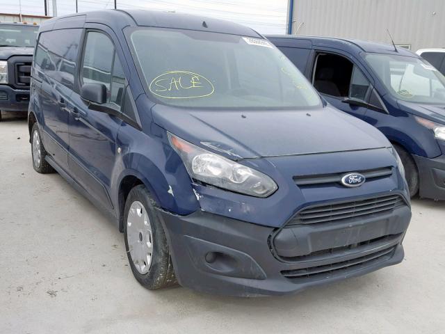 NM0LS7E78F1176106 - 2015 FORD TRANSIT CO BLUE photo 1