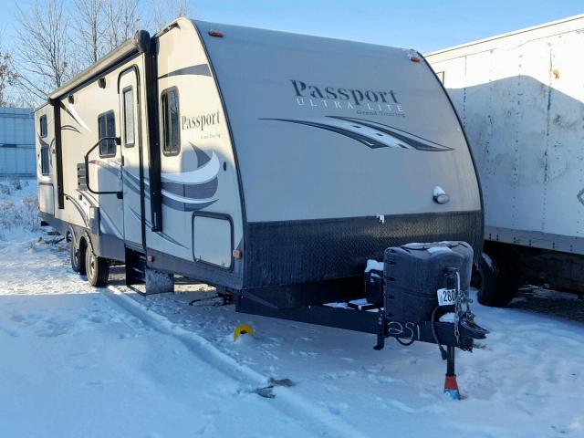 4YDT2922XHT412251 - 2017 KEYSTONE PASSPORT GRAY photo 1