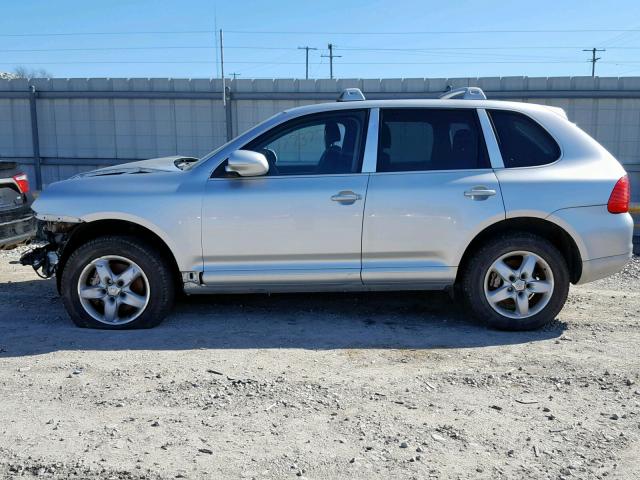 WP1AB29P15LA61257 - 2005 PORSCHE CAYENNE S SILVER photo 9