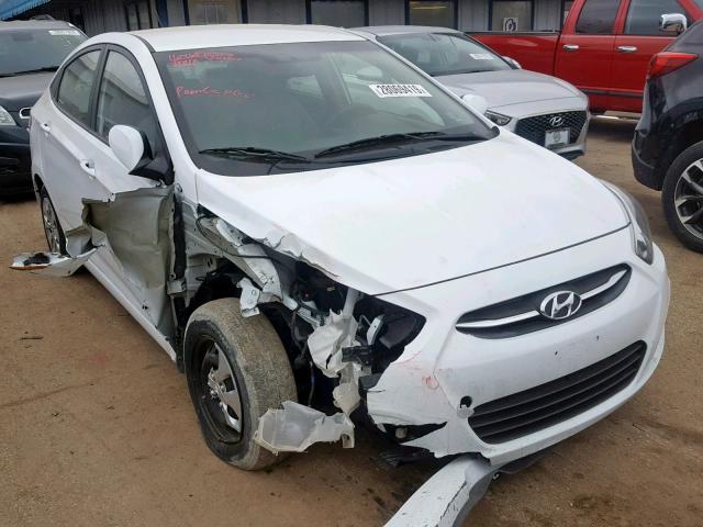 KMHCT4AE2HU176036 - 2017 HYUNDAI ACCENT SE WHITE photo 1