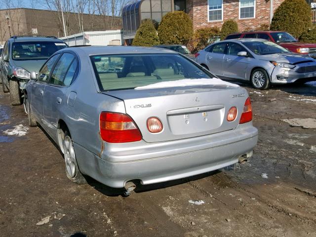 JT8BD68S3X0058666 - 1999 LEXUS GS 300 GRAY photo 3