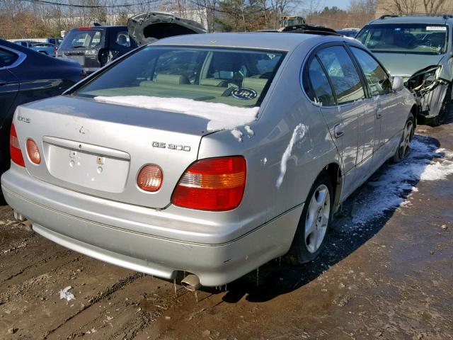 JT8BD68S3X0058666 - 1999 LEXUS GS 300 GRAY photo 4