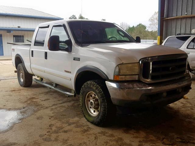 1FTSW31P23ED85766 - 2003 FORD F350 SRW S WHITE photo 1