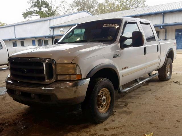 1FTSW31P23ED85766 - 2003 FORD F350 SRW S WHITE photo 2