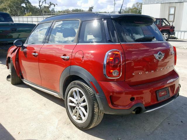 WMWZC5C54FWP42262 - 2015 MINI COOPER S C BURGUNDY photo 3