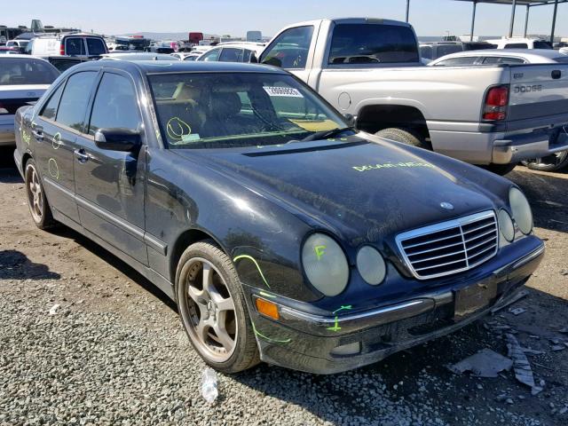 WDBJF65J71B325353 - 2001 MERCEDES-BENZ E 320 BLACK photo 1