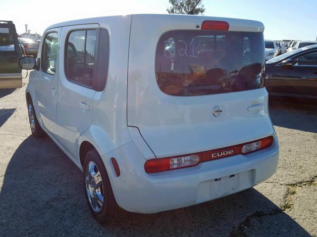 JN8AZ28R89T123134 - 2009 NISSAN CUBE BASE WHITE photo 3