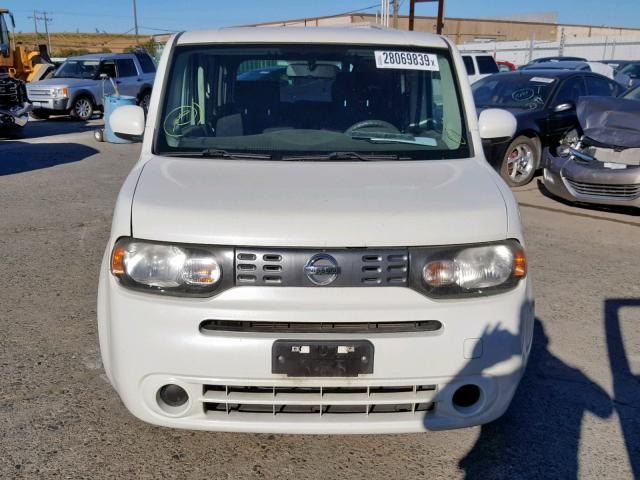 JN8AZ28R89T123134 - 2009 NISSAN CUBE BASE WHITE photo 9