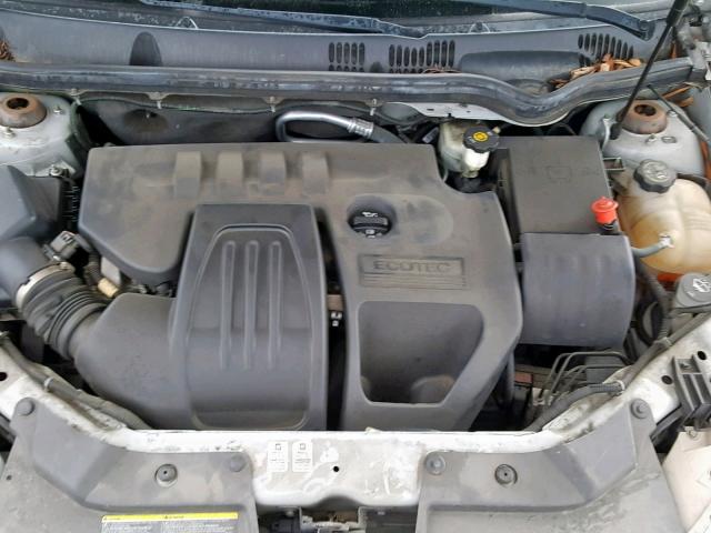 1G2AN15B377167531 - 2007 PONTIAC G5 GT SILVER photo 7