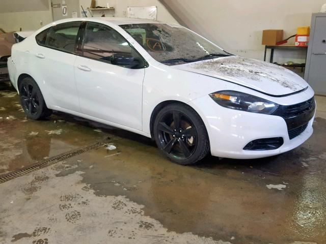 1C3CDFBB1GD630300 - 2016 DODGE DART SXT WHITE photo 1