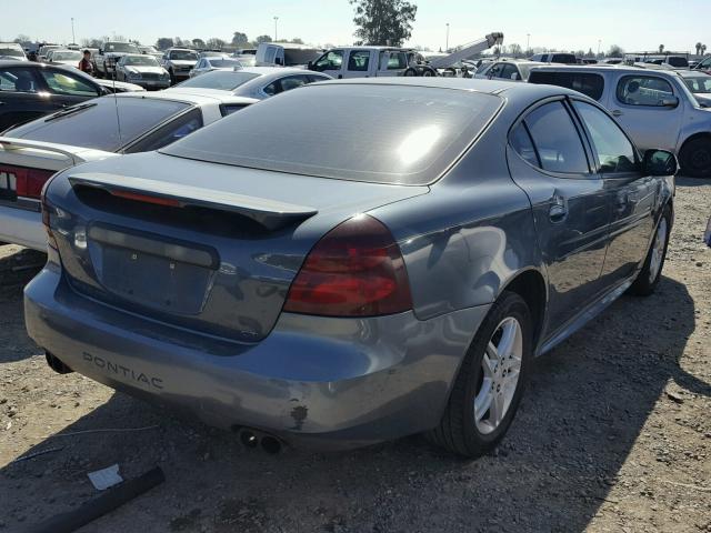 2G2WR554071157927 - 2007 PONTIAC GRAND PRIX ვერცხლისფერი ფოტო 4