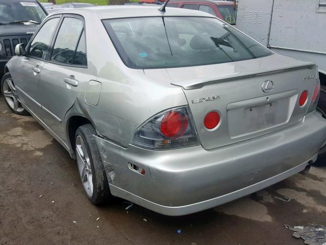 JTHBD192140084955 - 2004 LEXUS IS 300 SILVER photo 3