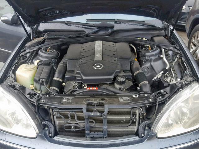 WDBNG70J66A474362 - 2006 MERCEDES-BENZ S 430 GRAY photo 7