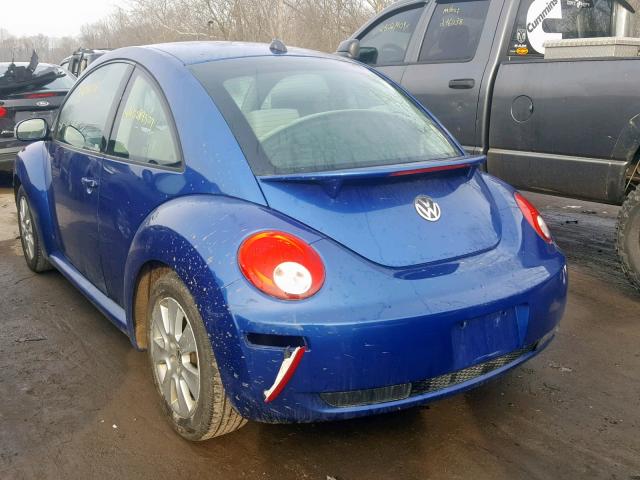 3VWRW31C28M508265 - 2008 VOLKSWAGEN NEW BEETLE Blau Foto 3
