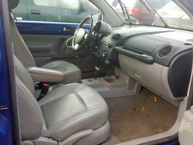 3VWRW31C28M508265 - 2008 VOLKSWAGEN NEW BEETLE Blau Foto 5