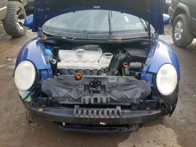 3VWRW31C28M508265 - 2008 VOLKSWAGEN NEW BEETLE Blau Foto 7