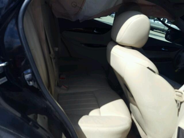 JNKAJ09E38M304278 - 2008 INFINITI EX35 BASE BLACK photo 6