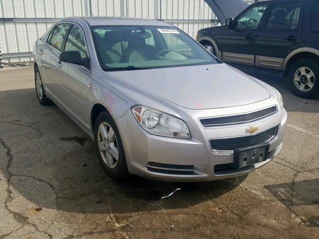 1G1ZG57B28F157876 - 2008 CHEVROLET MALIBU LS SILVER photo 1