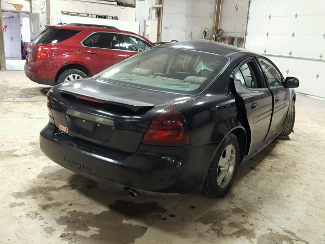 2G2WP552071118775 - 2007 PONTIAC GRAND PRIX BLACK photo 4