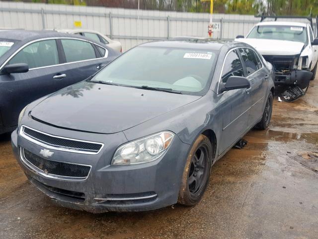 1G1ZG57B59F255558 - 2009 CHEVROLET MALIBU LS GRAY photo 2