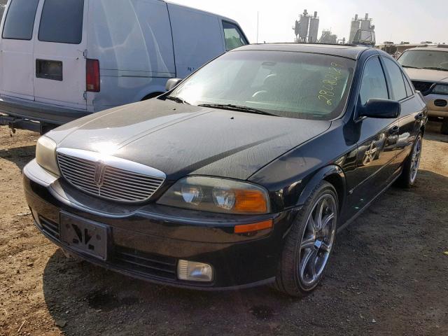 1LNHM87A9YY775054 - 2000 LINCOLN LS BLACK photo 2