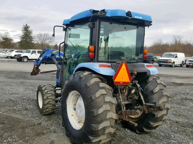 Z8DG11708 - 2008 NEWH TRACTOR BLUE photo 3