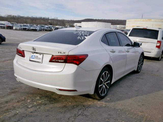 19UUB2F31FA023641 - 2015 ACURA TLX WHITE photo 4