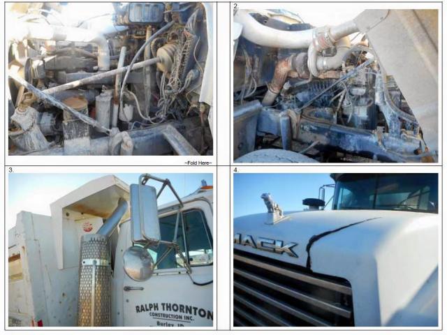 1M2P270C6VM029753 - 1997 MACK 600 RD600 WHITE photo 8