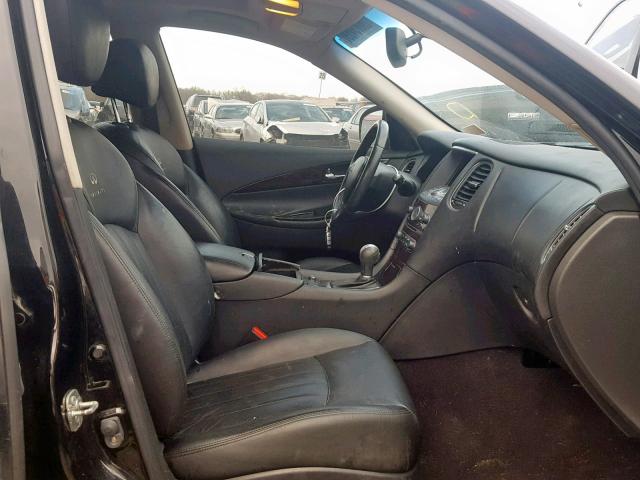 JN1AJ0HP2CM400094 - 2012 INFINITI EX35 BASE BLACK photo 5