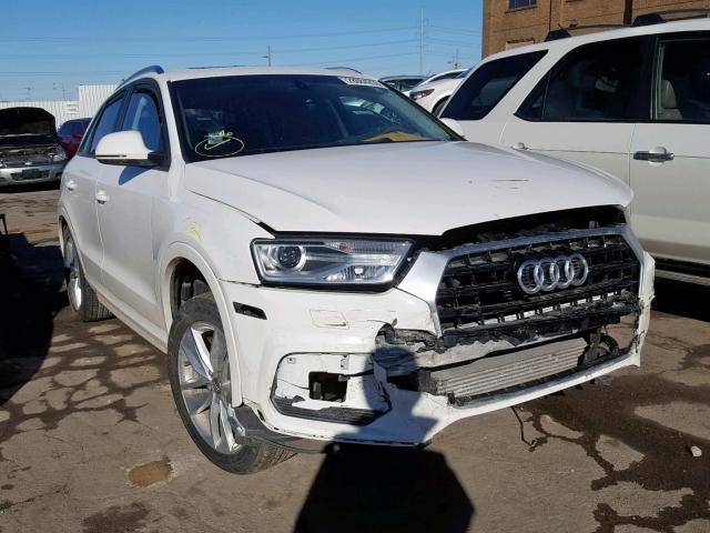 WA1BCCFS3HR014163 - 2017 AUDI Q3 PREMIUM WHITE photo 1