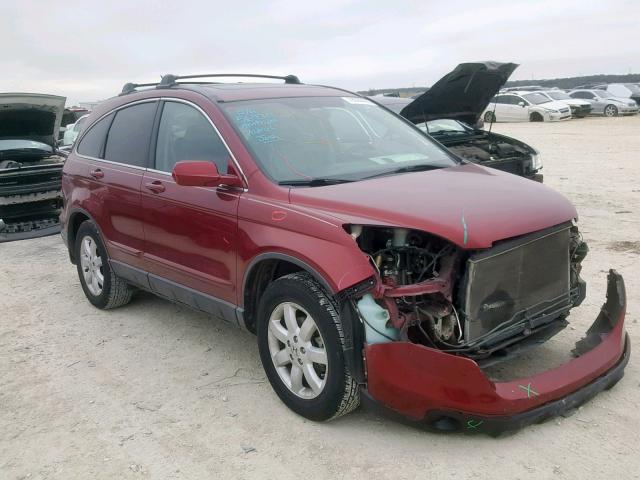 5J6RE38739L026058 - 2009 HONDA CR-V EXL MAROON photo 1