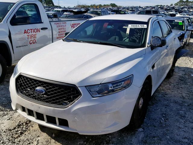 1FAHP2MT5GG150577 - 2016 FORD TAURUS POL WHITE photo 2