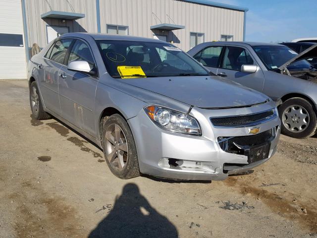 1G1ZC5EU9CF397872 - 2012 CHEVROLET MALIBU 1LT SILVER photo 1