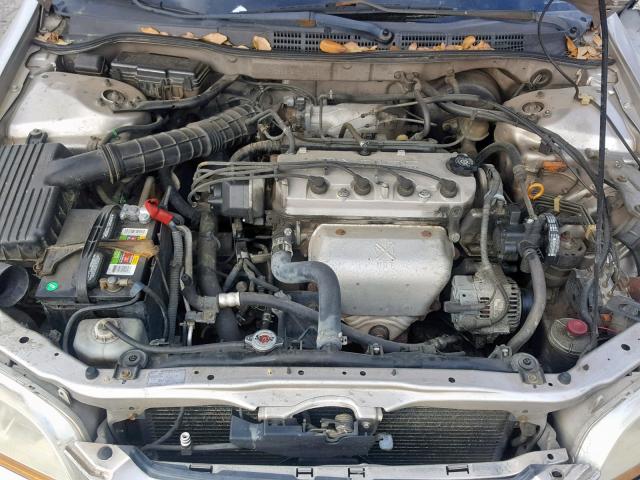 JHMCG6675XC019926 - 1999 HONDA ACCORD EX SILVER photo 7