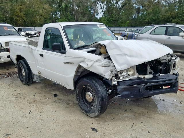 1FTYR10DX5PA00703 - 2005 FORD RANGER WHITE photo 1