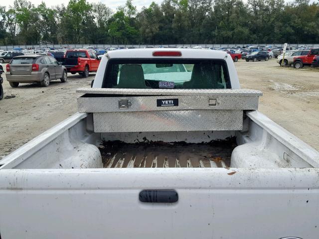 1FTYR10DX5PA00703 - 2005 FORD RANGER WHITE photo 6