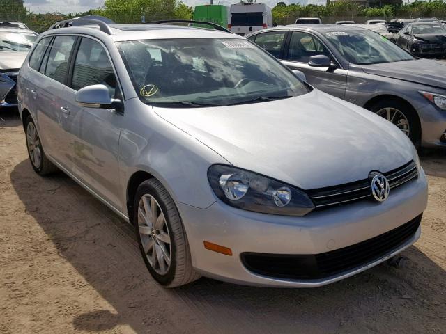 3VWPL7AJ7CM693301 - 2012 VOLKSWAGEN JETTA TDI SILVER photo 1