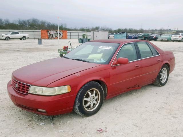 1G6KY5492XU918152 - 1999 CADILLAC SEVILLE ST RED photo 2
