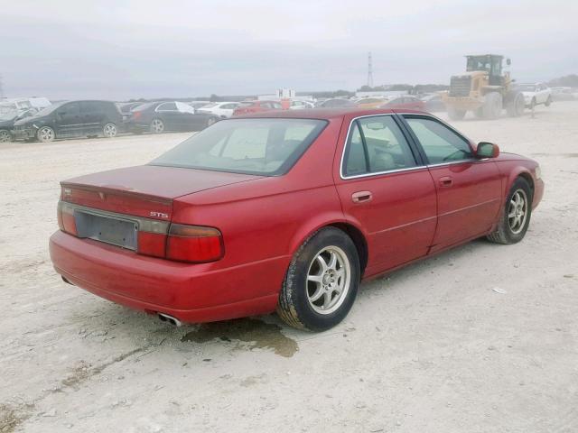 1G6KY5492XU918152 - 1999 CADILLAC SEVILLE ST RED photo 4