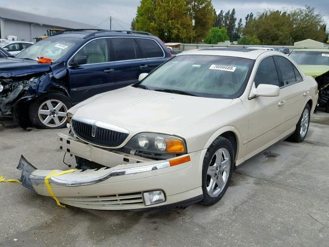 1LNHM87A32Y617672 - 2002 LINCOLN LS CREAM photo 2