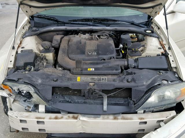 1LNHM87A32Y617672 - 2002 LINCOLN LS CREAM photo 7