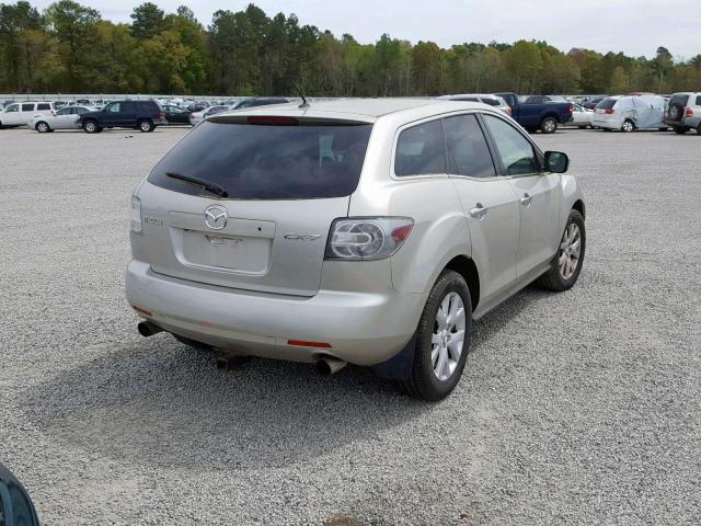 JM3ER293870161458 - 2007 MAZDA CX-7 SILVER photo 4