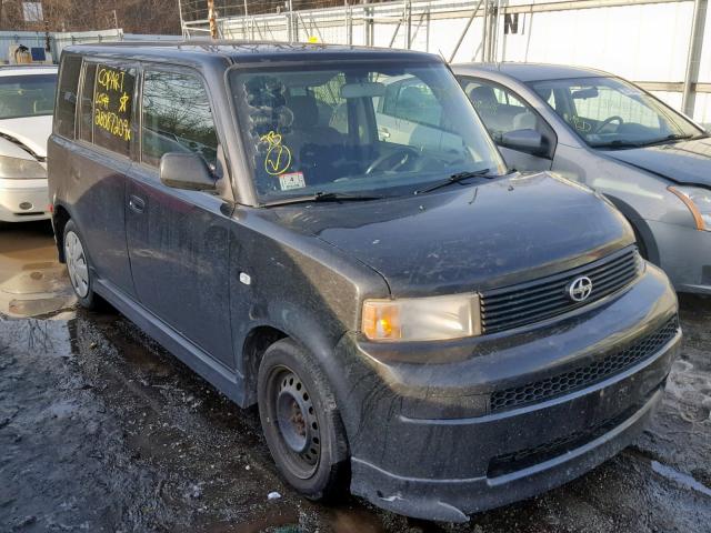 JTLKT324464035258 - 2006 TOYOTA SCION XB BLACK photo 1